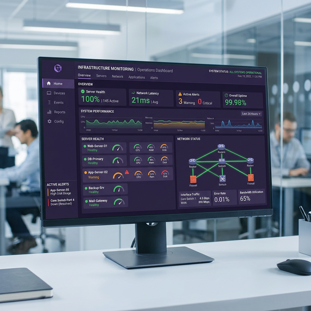 IT Infrastructure Monitoring Dashboard
